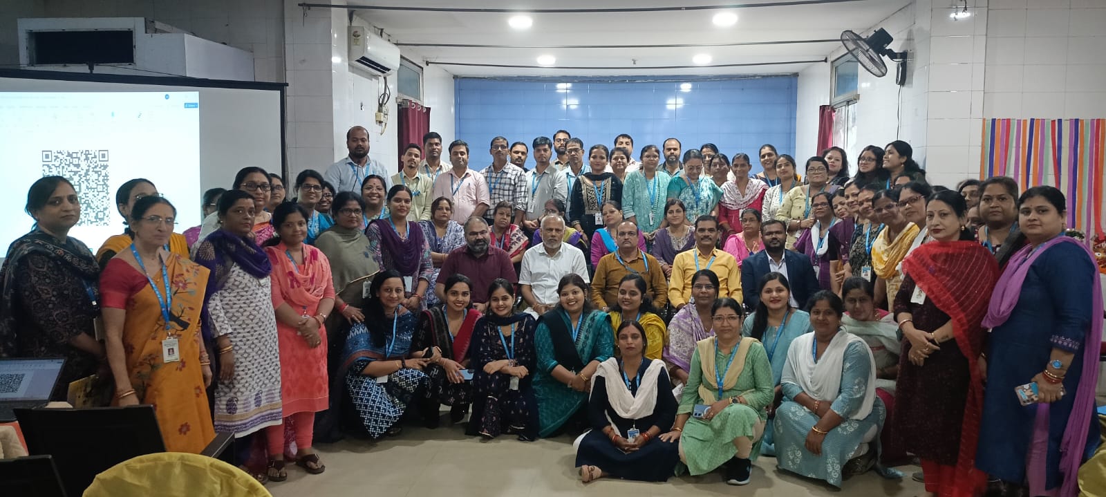 Workshop on Ethical Practices by teachers inside classroom